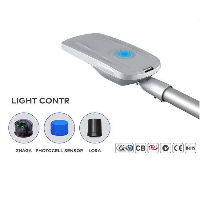 revérbero conduzido exterior com sensor leve