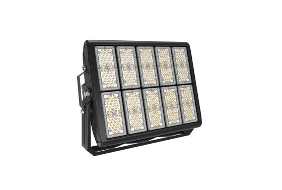 Luzes de inundação do campo de tênis do projetor do diodo emissor de luz da série 400W 500W de Opsun, iluminação alta do mastro do diodo emissor de luz