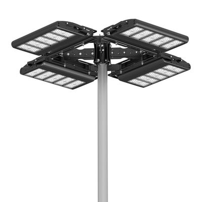 cor preta Moistureproof alta durável da luz de inundação do diodo emissor de luz do mastro 250W
