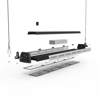 A baía alta linear do diodo emissor de luz de 150LM/W 150W ilumina a anti corrosão durável