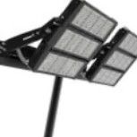 Material de aço inoxidável prático preto da luz de inundação IK09 de DMX